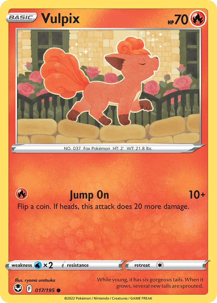 Vulpix 17 — Sword & Shield: Silver Tempest