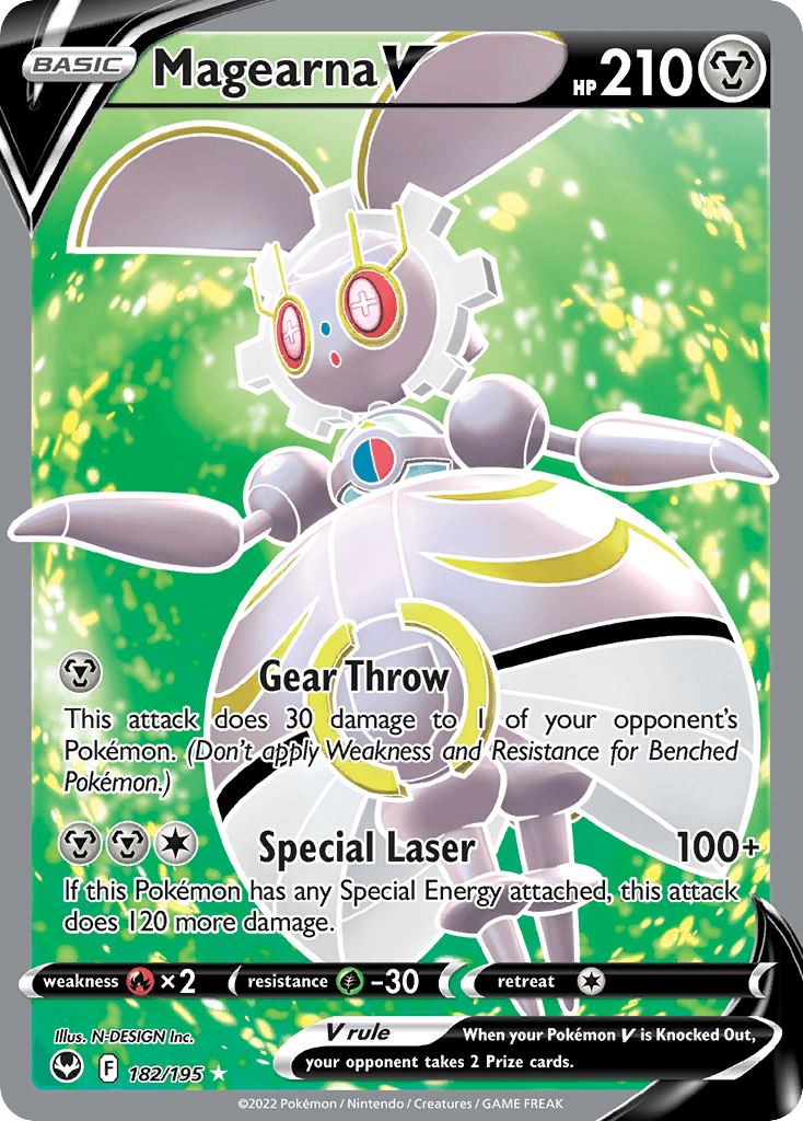 Magearna V 182 — Sword & Shield: Silver Tempest