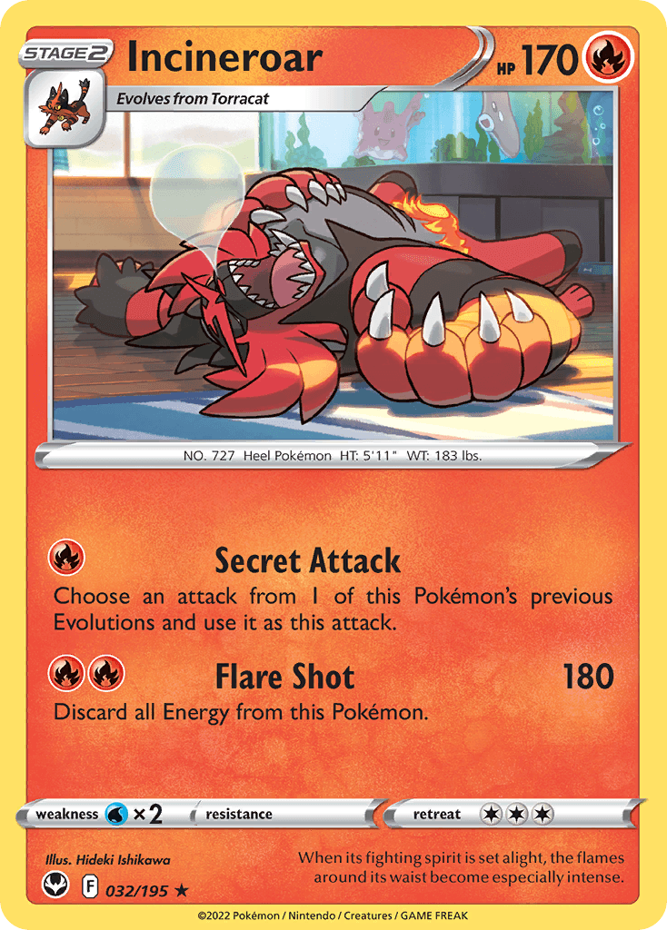 Incineroar 32