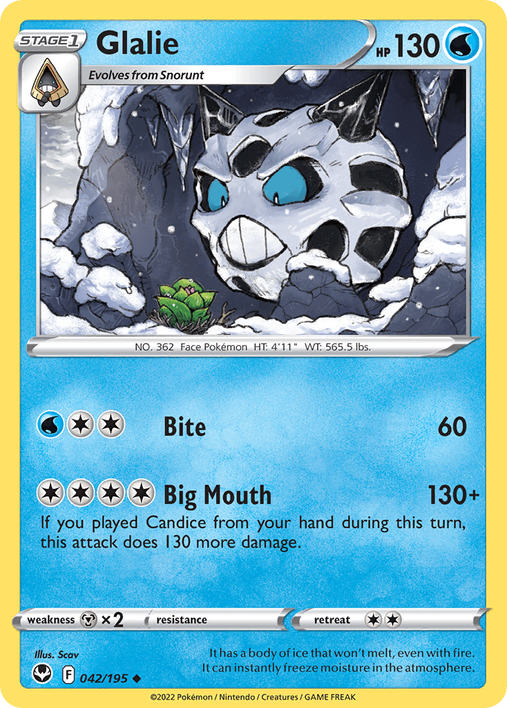 Glalie 42 — Sword & Shield: Silver Tempest