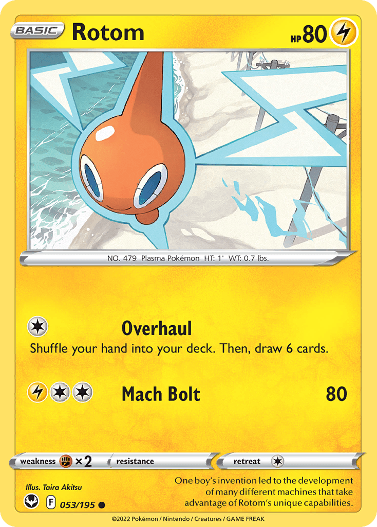 Rotom 53 — Sword & Shield: Silver Tempest