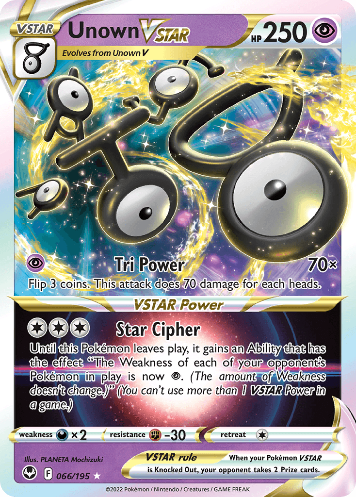 Unown VSTAR 66