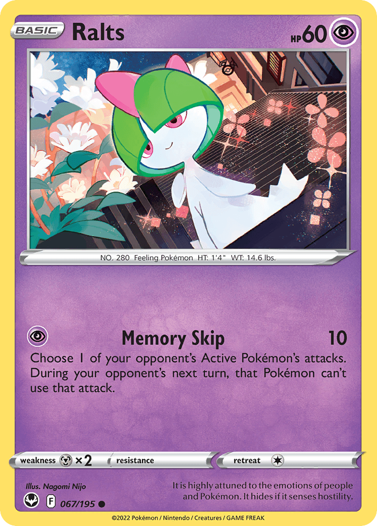 Ralts 67 — Sword & Shield: Silver Tempest