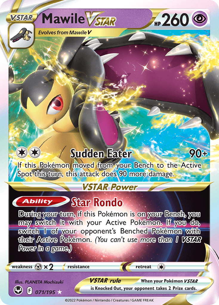 Mawile VSTAR 71 — Sword & Shield: Silver Tempest