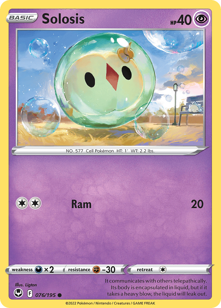 Solosis 76 — Sword & Shield: Silver Tempest