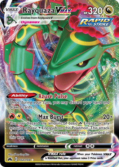 Rayquaza VMAX 102