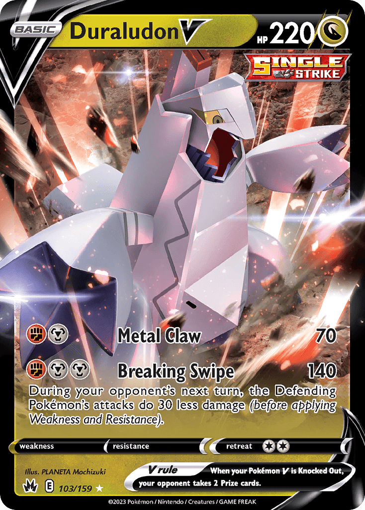 Duraludon V 103 — Sword & Shield: Crown Zenith