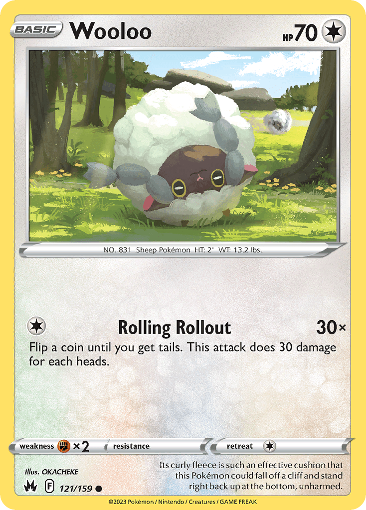 Wooloo 121 — Sword & Shield: Crown Zenith