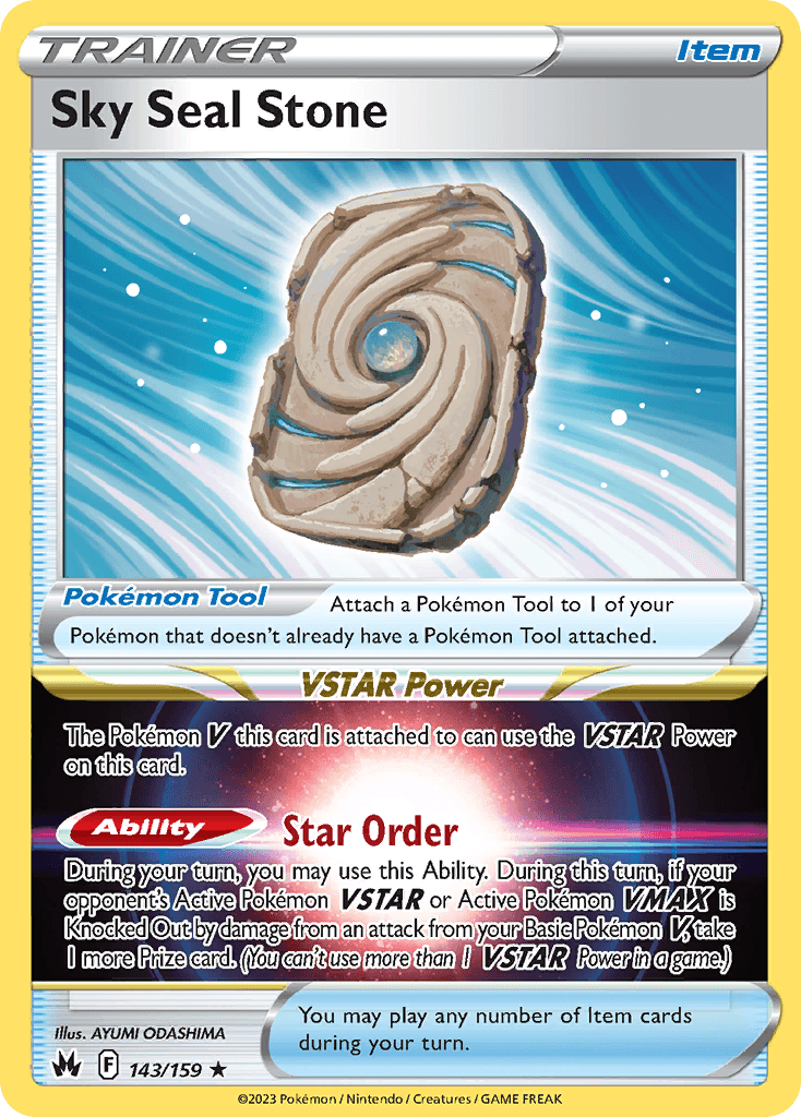 Sky Seal Stone 143