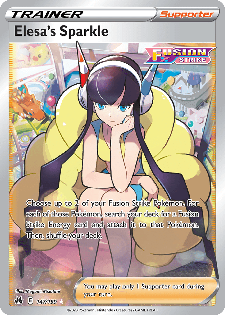 Elesa's Sparkle 147 — Sword & Shield: Crown Zenith
