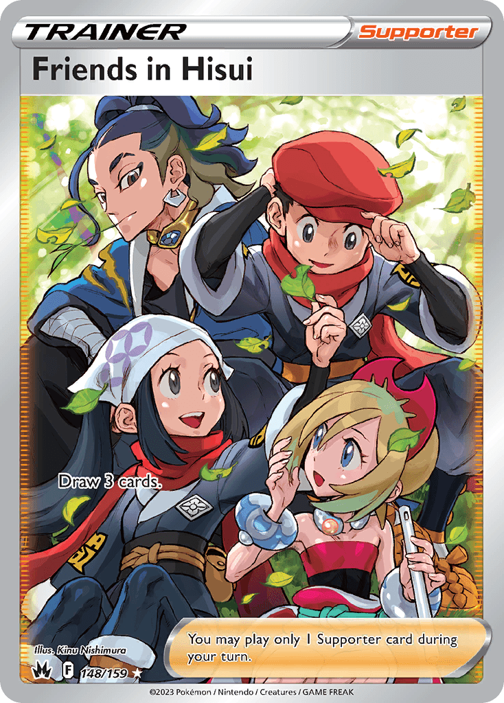 Friends in Hisui 148 — Sword & Shield: Crown Zenith