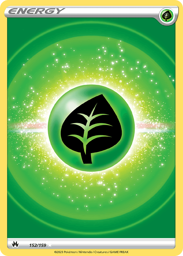 Grass Energy 152 — Sword & Shield: Crown Zenith