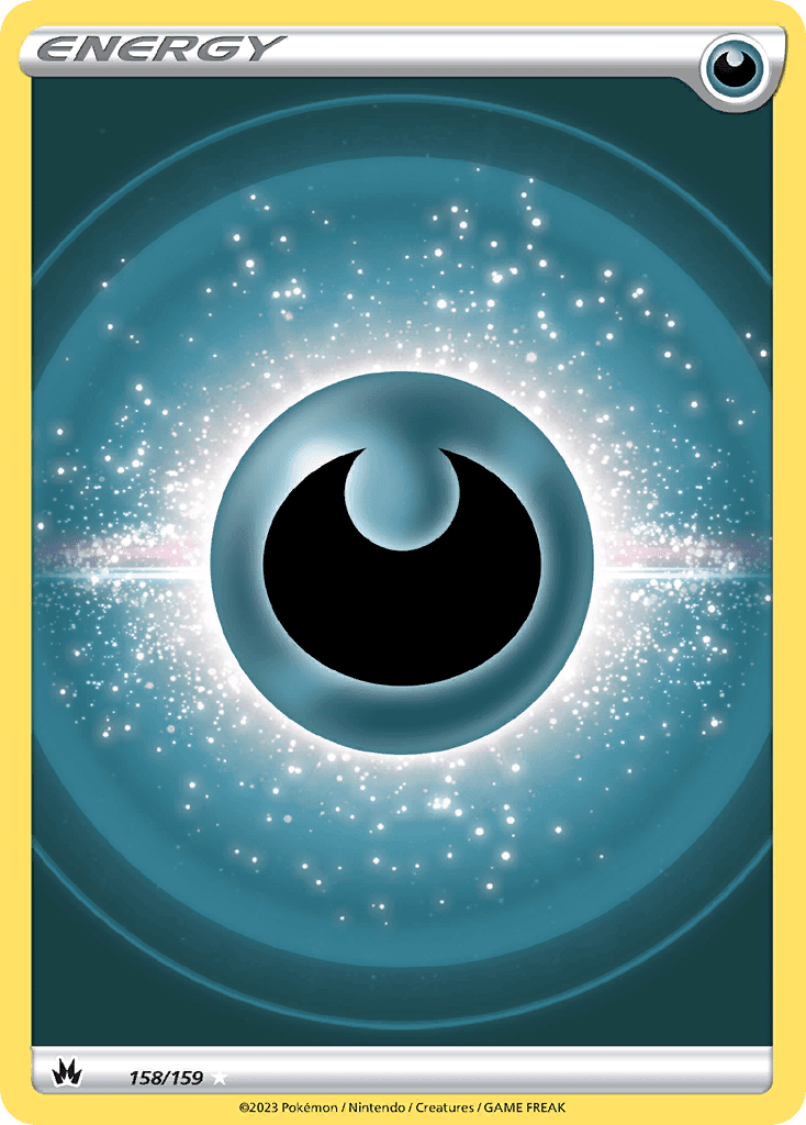 Darkness Energy 158 — Sword & Shield: Crown Zenith