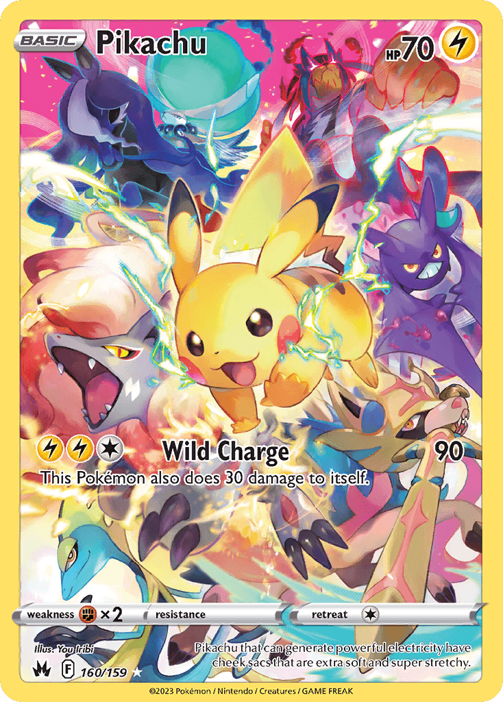 Pikachu 160 — Sword & Shield: Crown Zenith