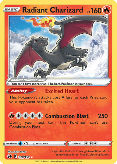 Radiant Charizard 20