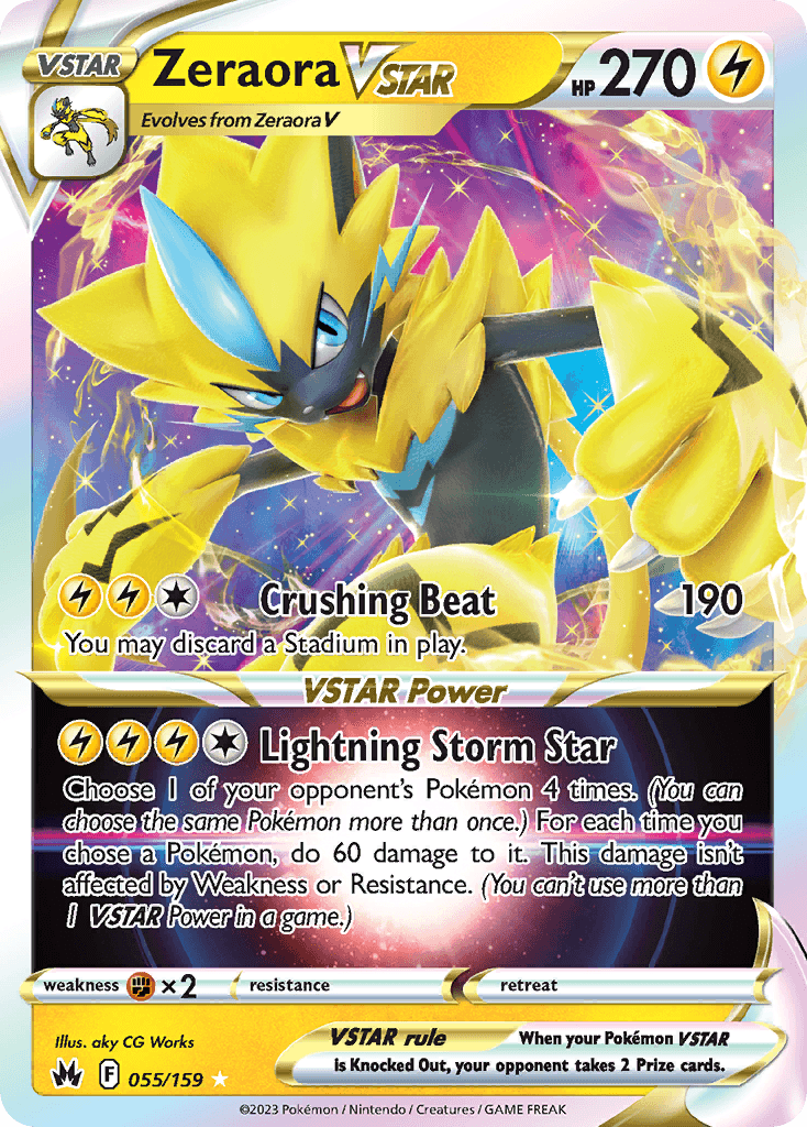 Zeraora VSTAR 55