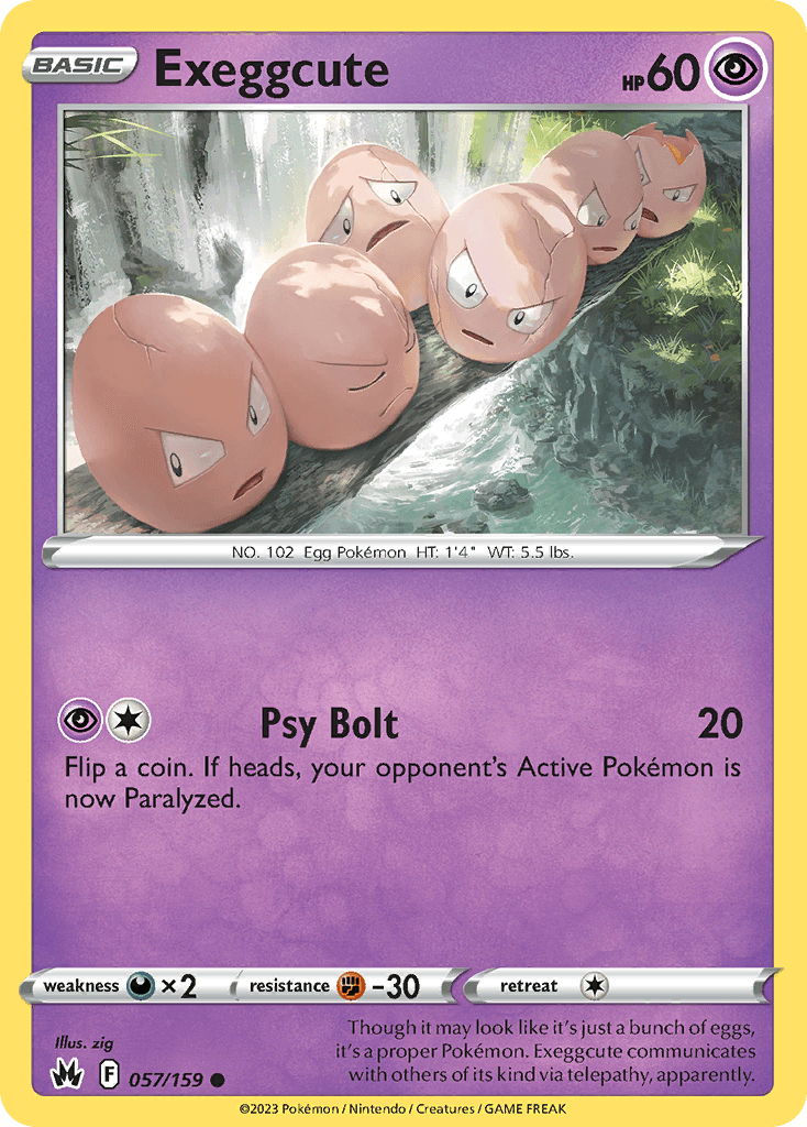 Exeggcute 57