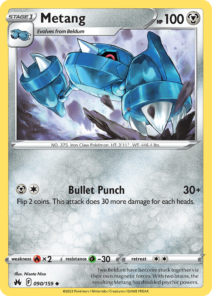 Metang 90 — Sword & Shield: Crown Zenith