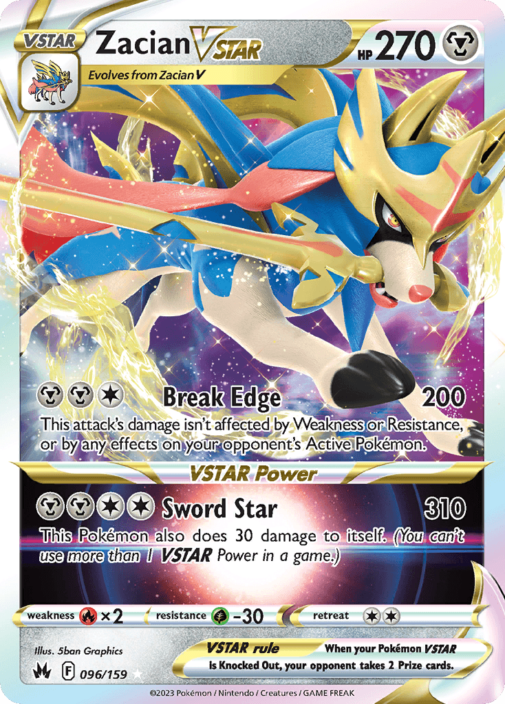 Zacian VSTAR 96