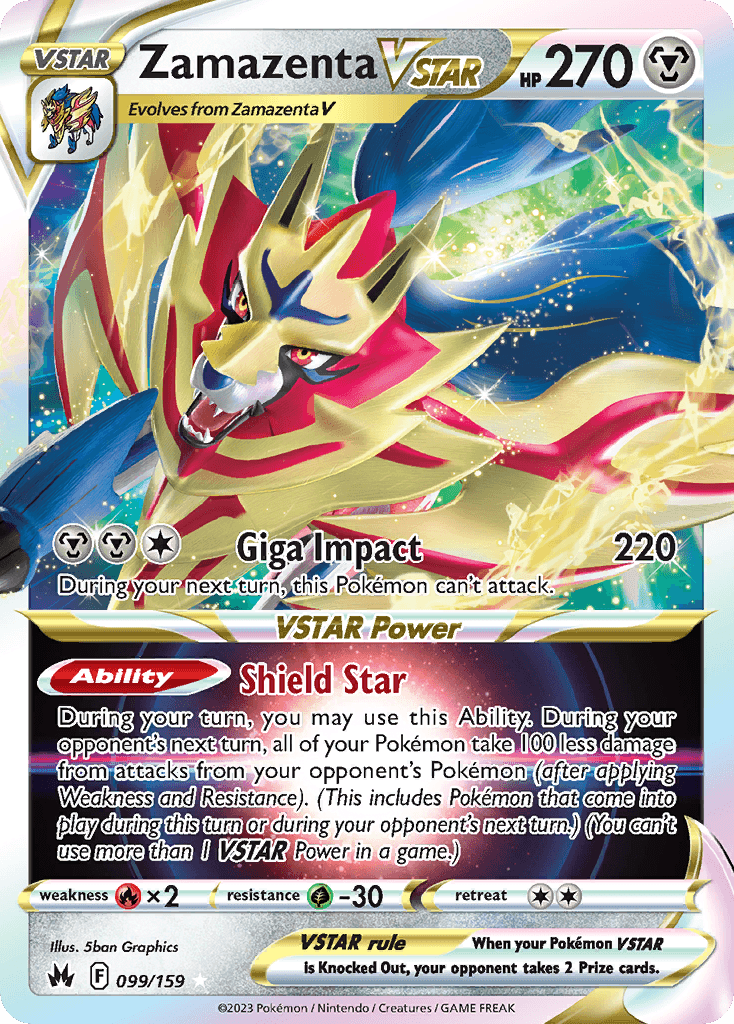 Zamazenta VSTAR 99