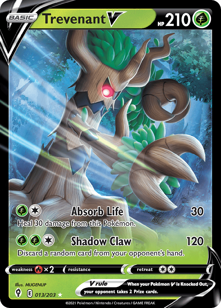 Trevenant V 13 — Sword & Shield: Evolving Skies