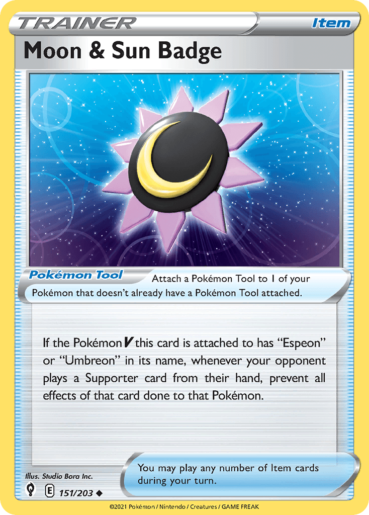 Moon & Sun Badge 151