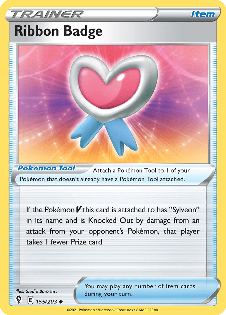 Ribbon Badge 155 — Sword & Shield: Evolving Skies