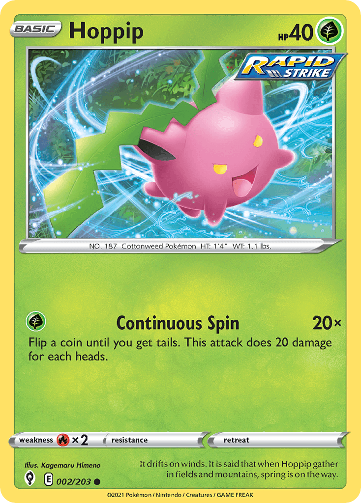 Hoppip 2 — Sword & Shield: Evolving Skies