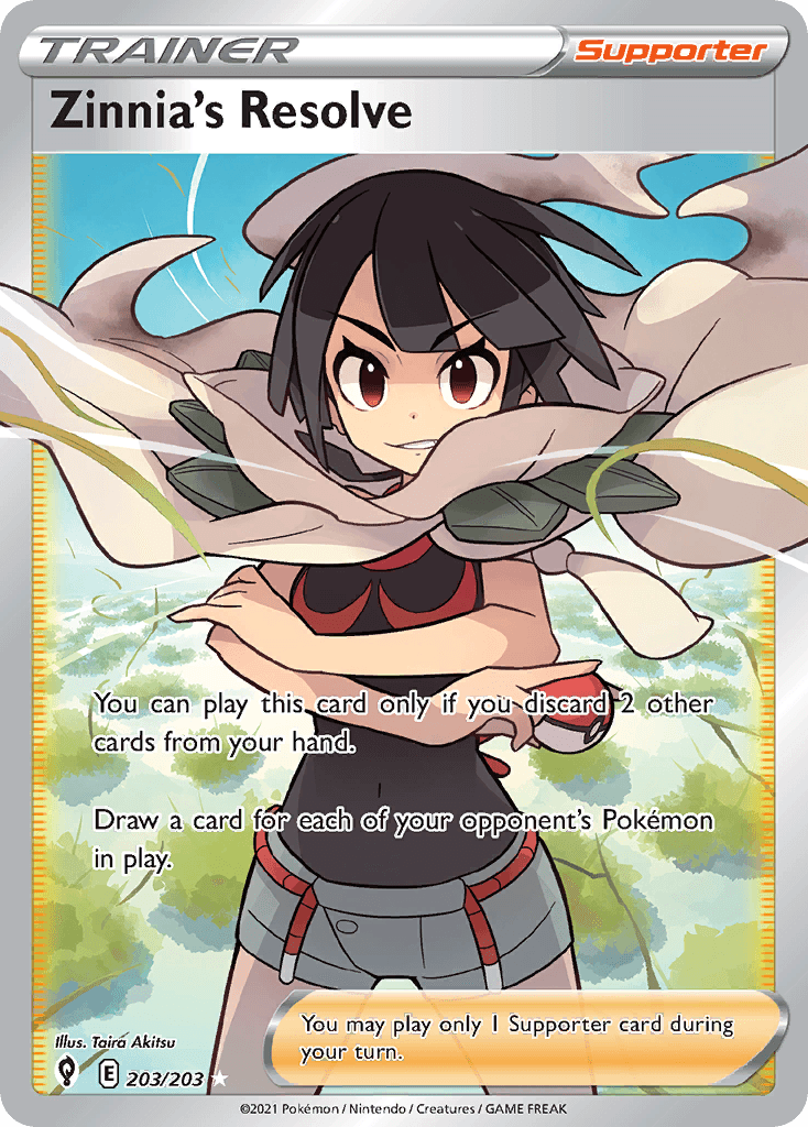 Zinnia's Resolve 203 — Sword & Shield: Evolving Skies