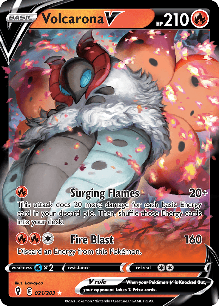 Volcarona V 21