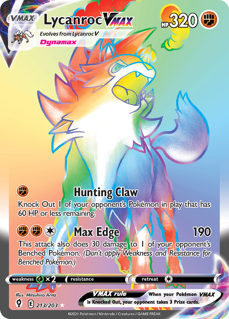 Lycanroc VMAX 213