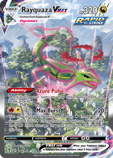 Rayquaza VMAX 218