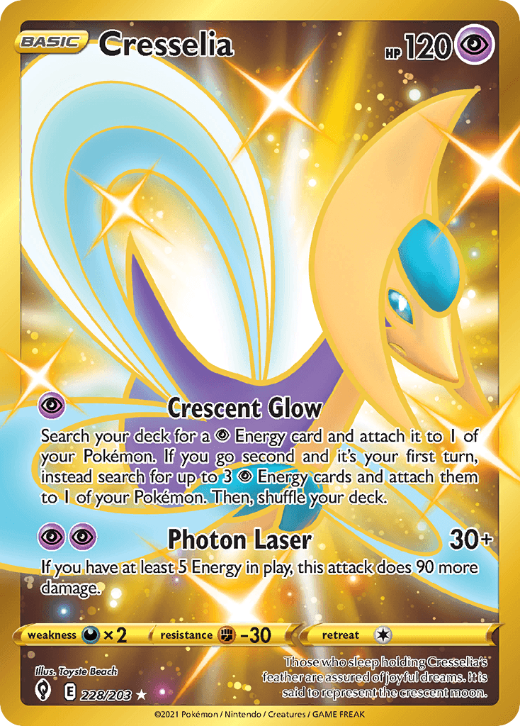 Cresselia 228 — Sword & Shield: Evolving Skies