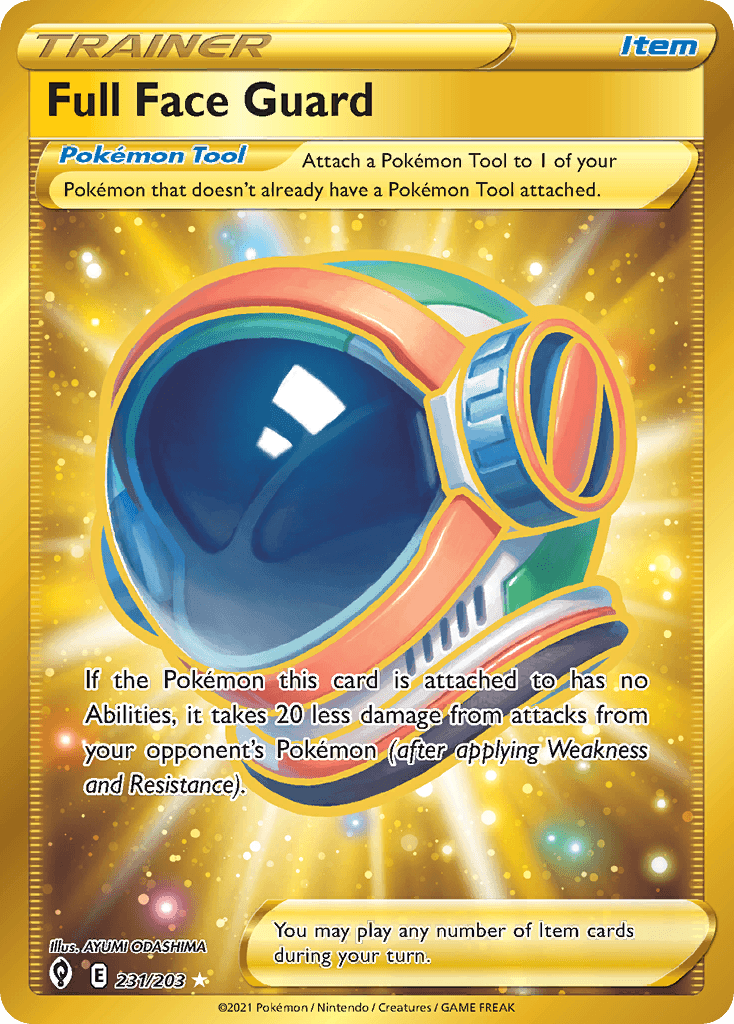 Full Face Guard 231 — Sword & Shield: Evolving Skies