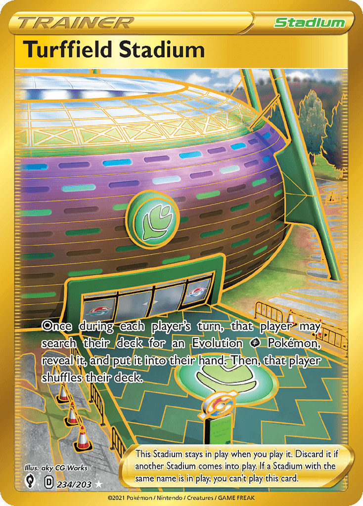 Turffield Stadium 234 — Sword & Shield: Evolving Skies
