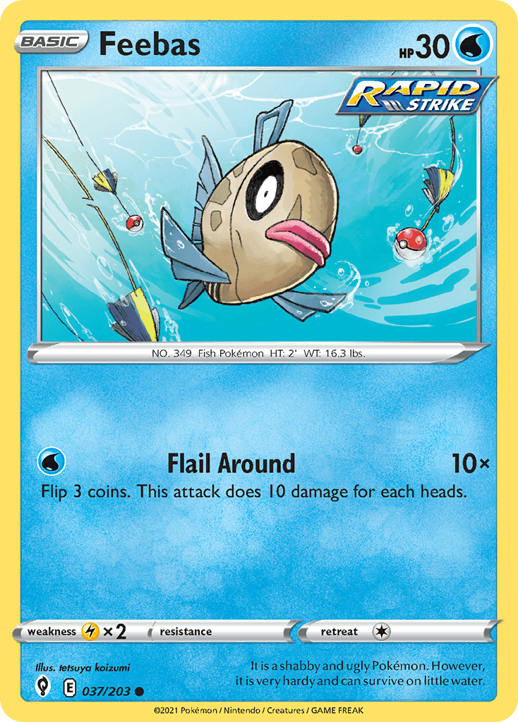 Feebas 37 — Sword & Shield: Evolving Skies