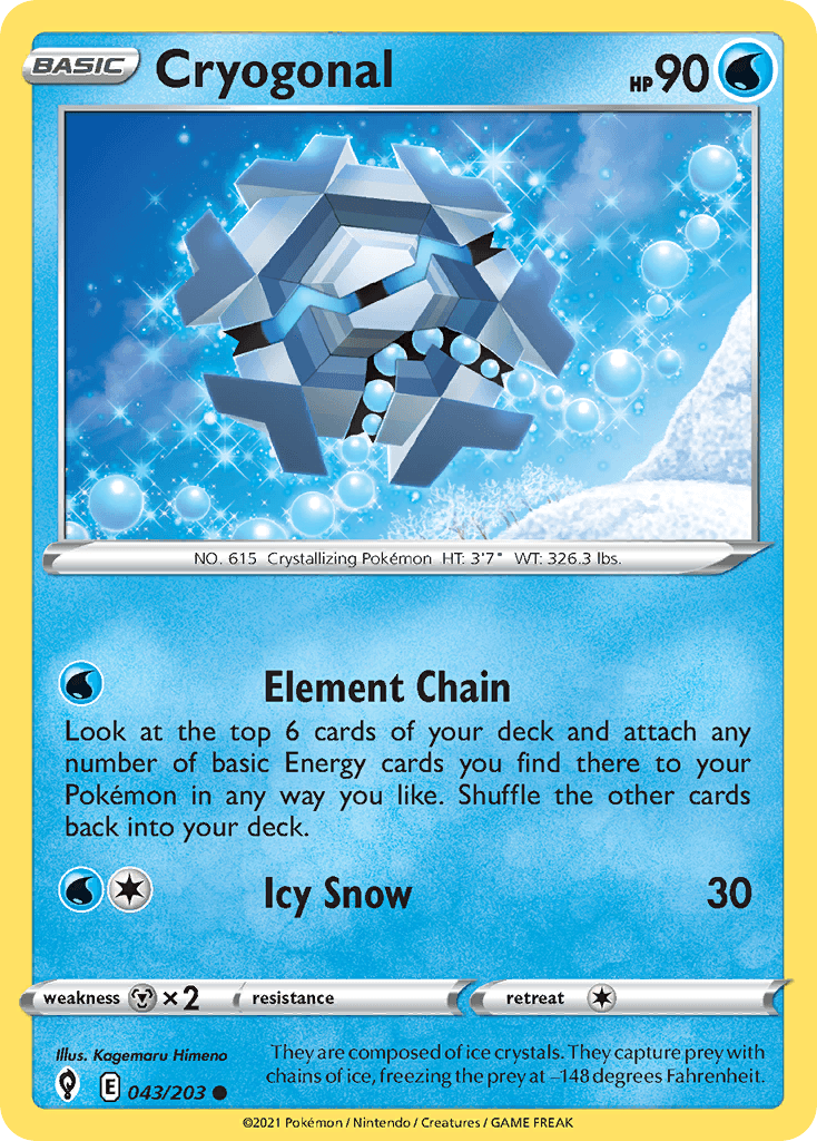 Cryogonal 43 — Sword & Shield: Evolving Skies
