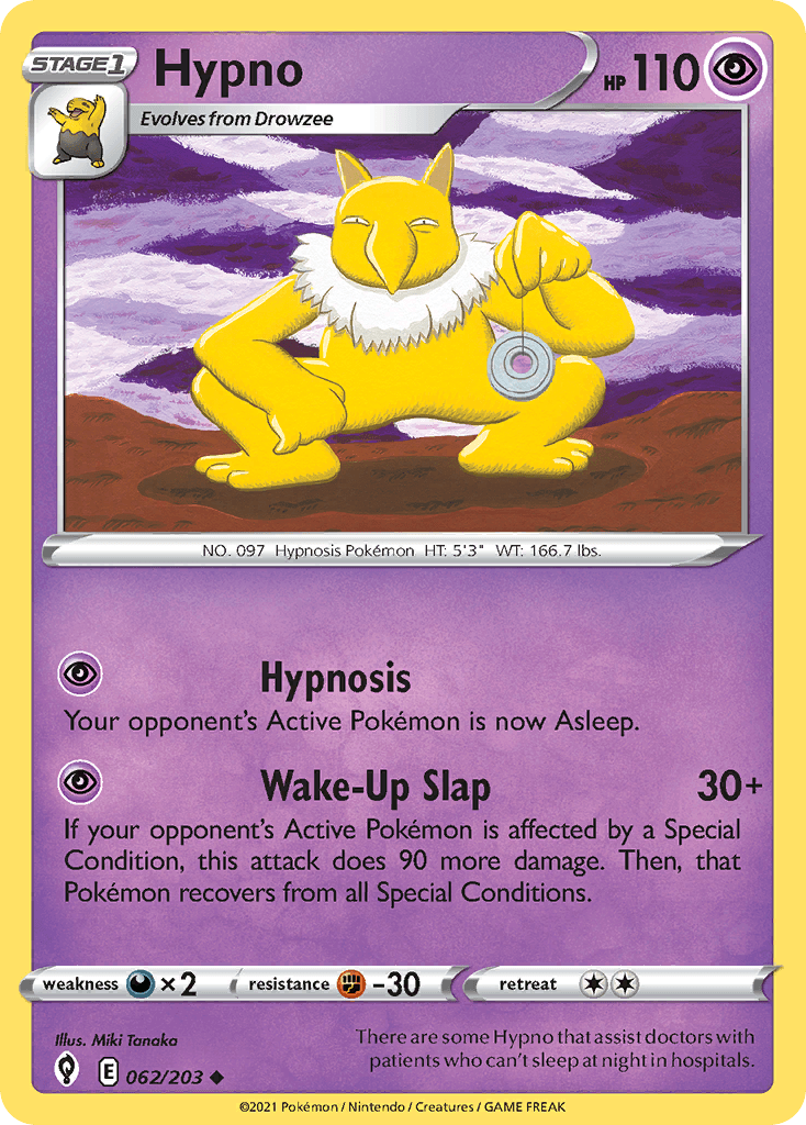 Hypno 62 — Sword & Shield: Evolving Skies