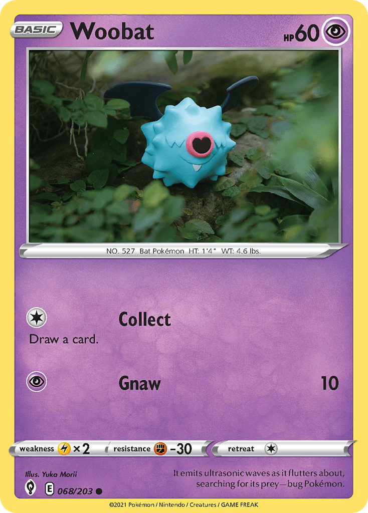 Woobat 68 — Sword & Shield: Evolving Skies
