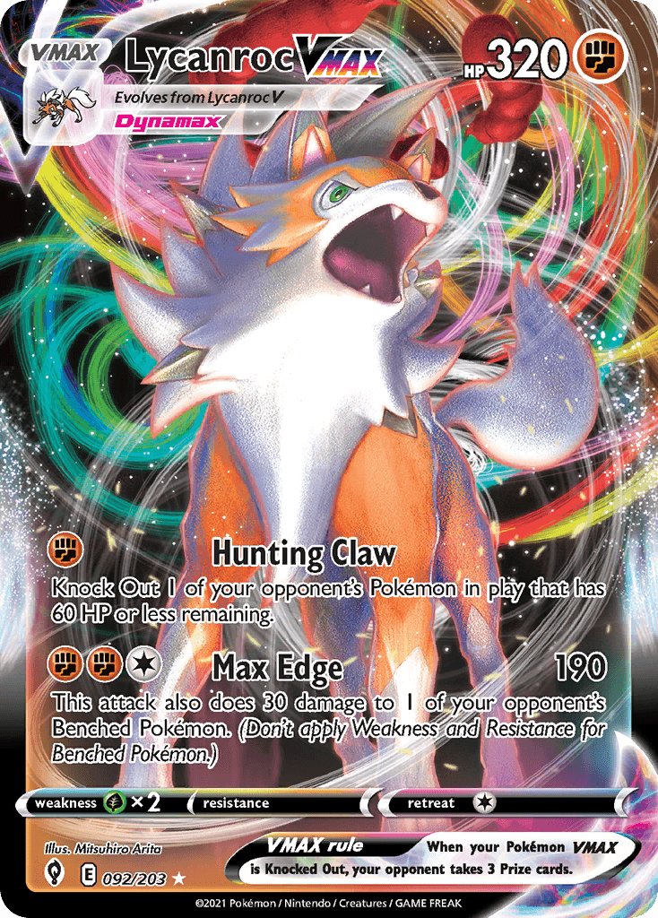 Lycanroc VMAX 92