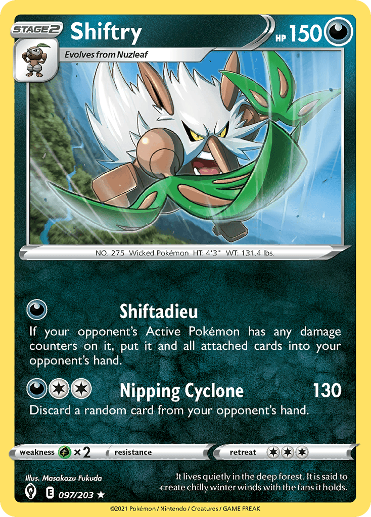 Shiftry 97 — Sword & Shield: Evolving Skies