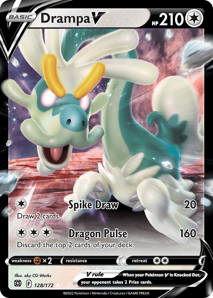 Drampa V 128 — Sword & Shield: Brilliant Stars