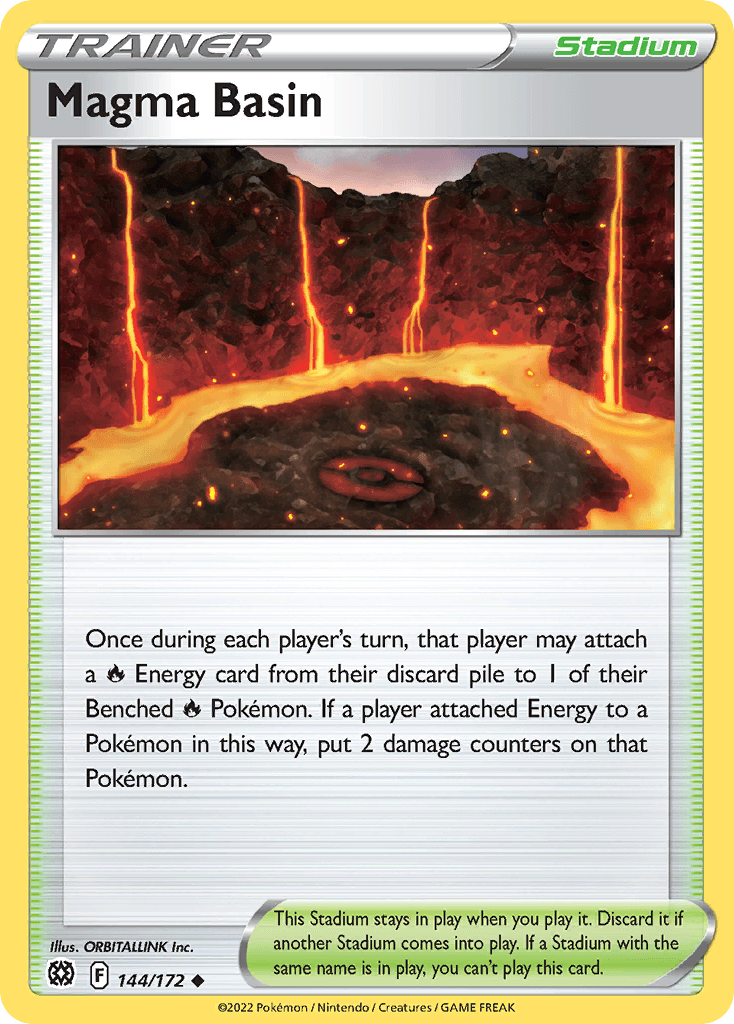 Magma Basin 144 — Sword & Shield: Brilliant Stars