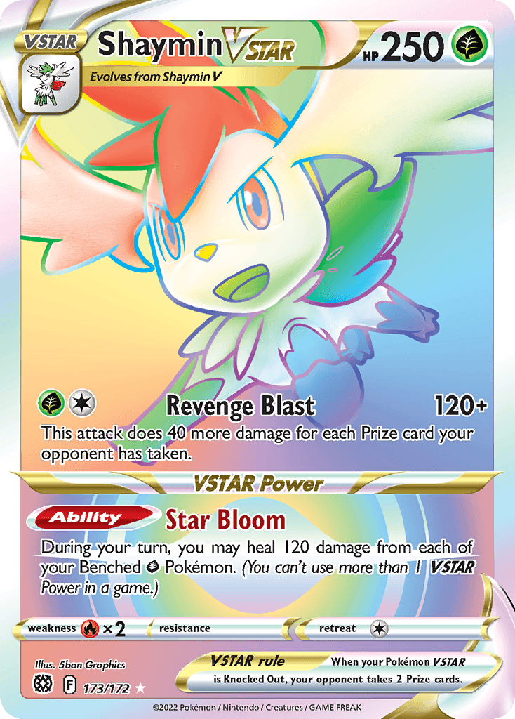 Shaymin VSTAR 173 — Sword & Shield: Brilliant Stars