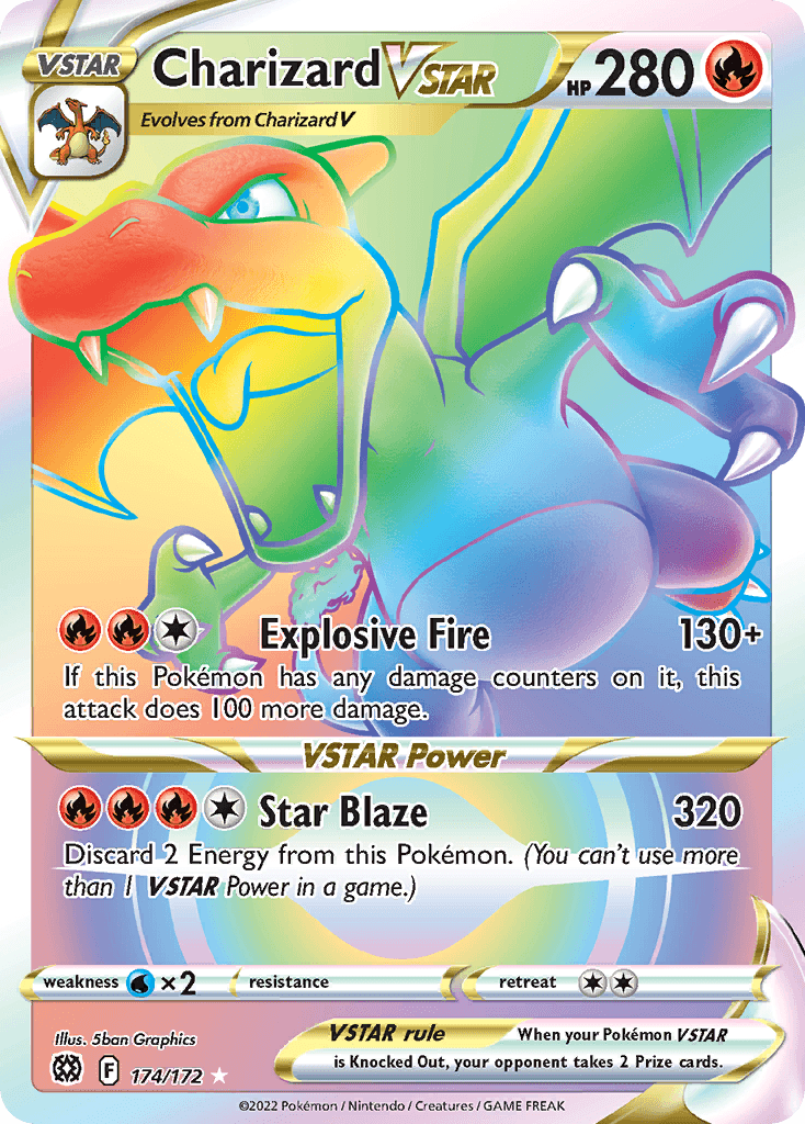 Charizard VSTAR 174 — Sword & Shield: Brilliant Stars