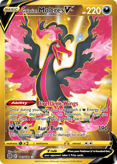 Galarian Moltres V 183