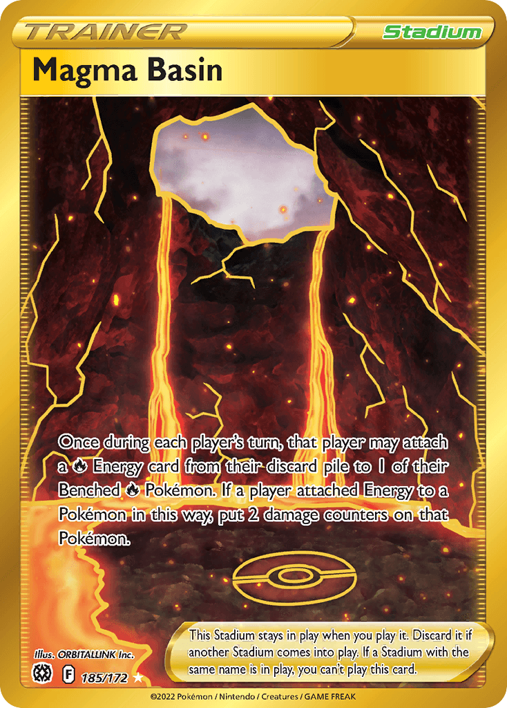 Magma Basin 185 — Sword & Shield: Brilliant Stars