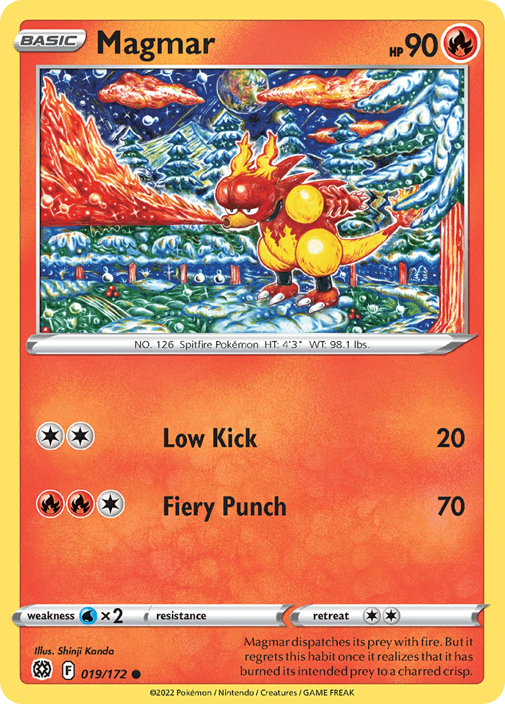 Magmar 19 — Sword & Shield: Brilliant Stars