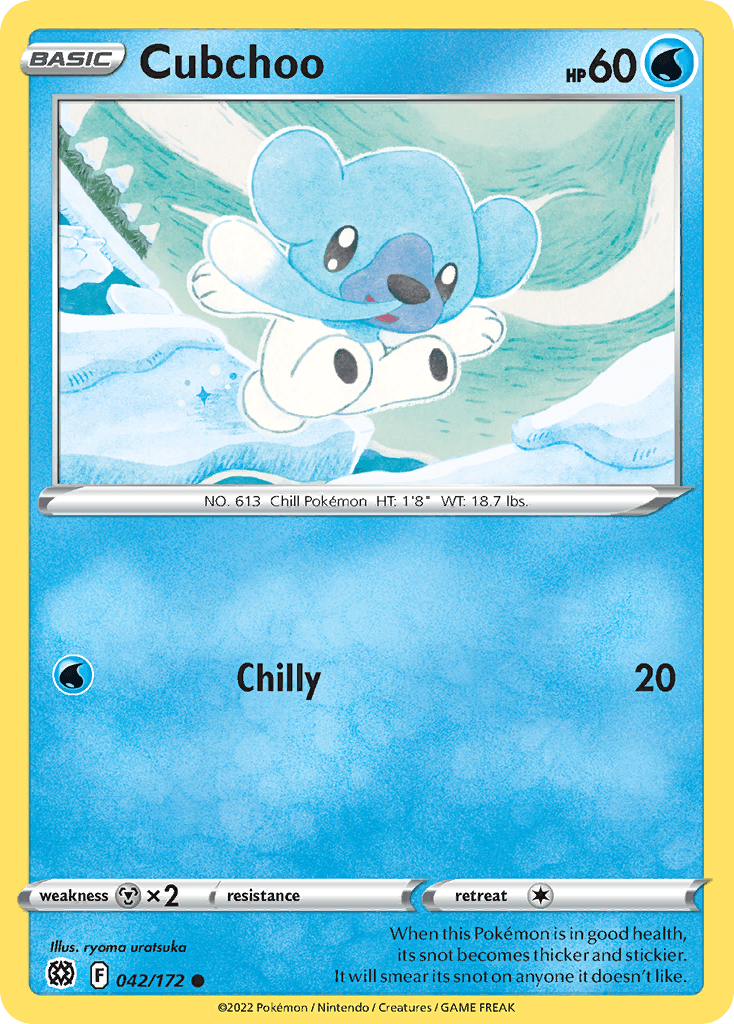 Cubchoo 42 — Sword & Shield: Brilliant Stars