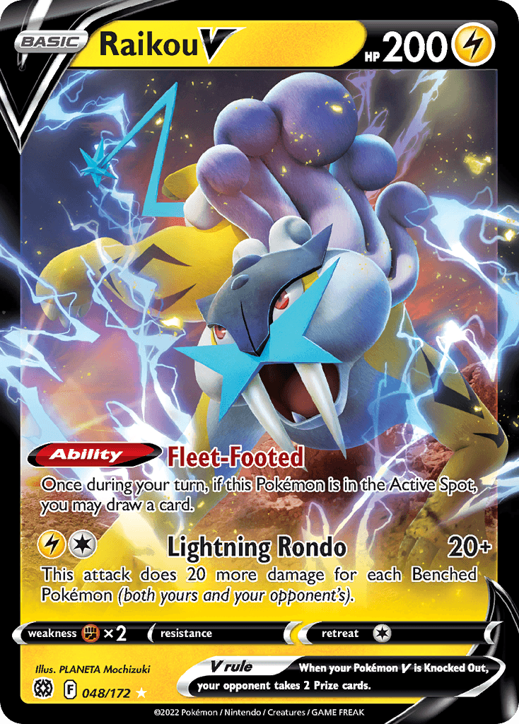 Raikou V 48 — Sword & Shield: Brilliant Stars